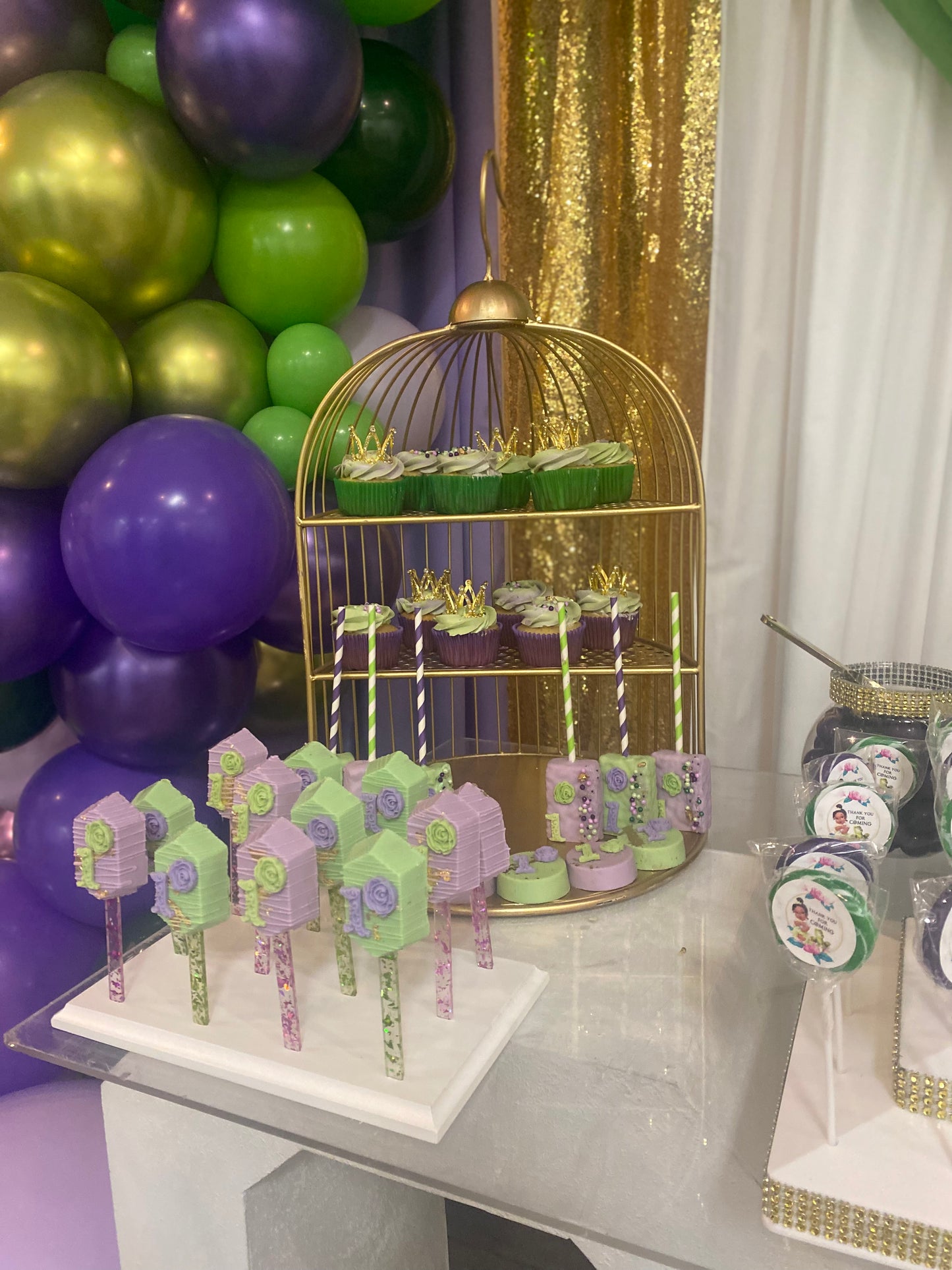 2 Tier Cake With 4 Dozen Treats