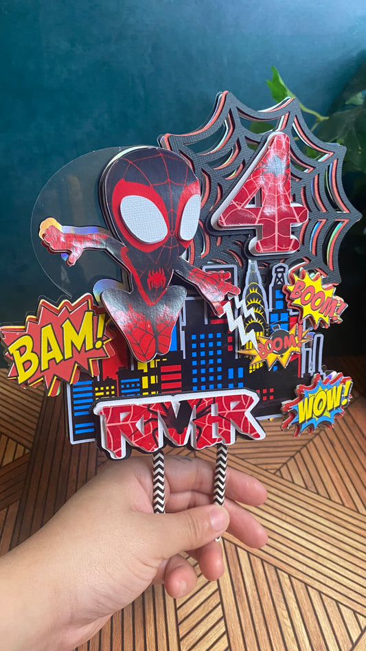 Spidey Cake Topper