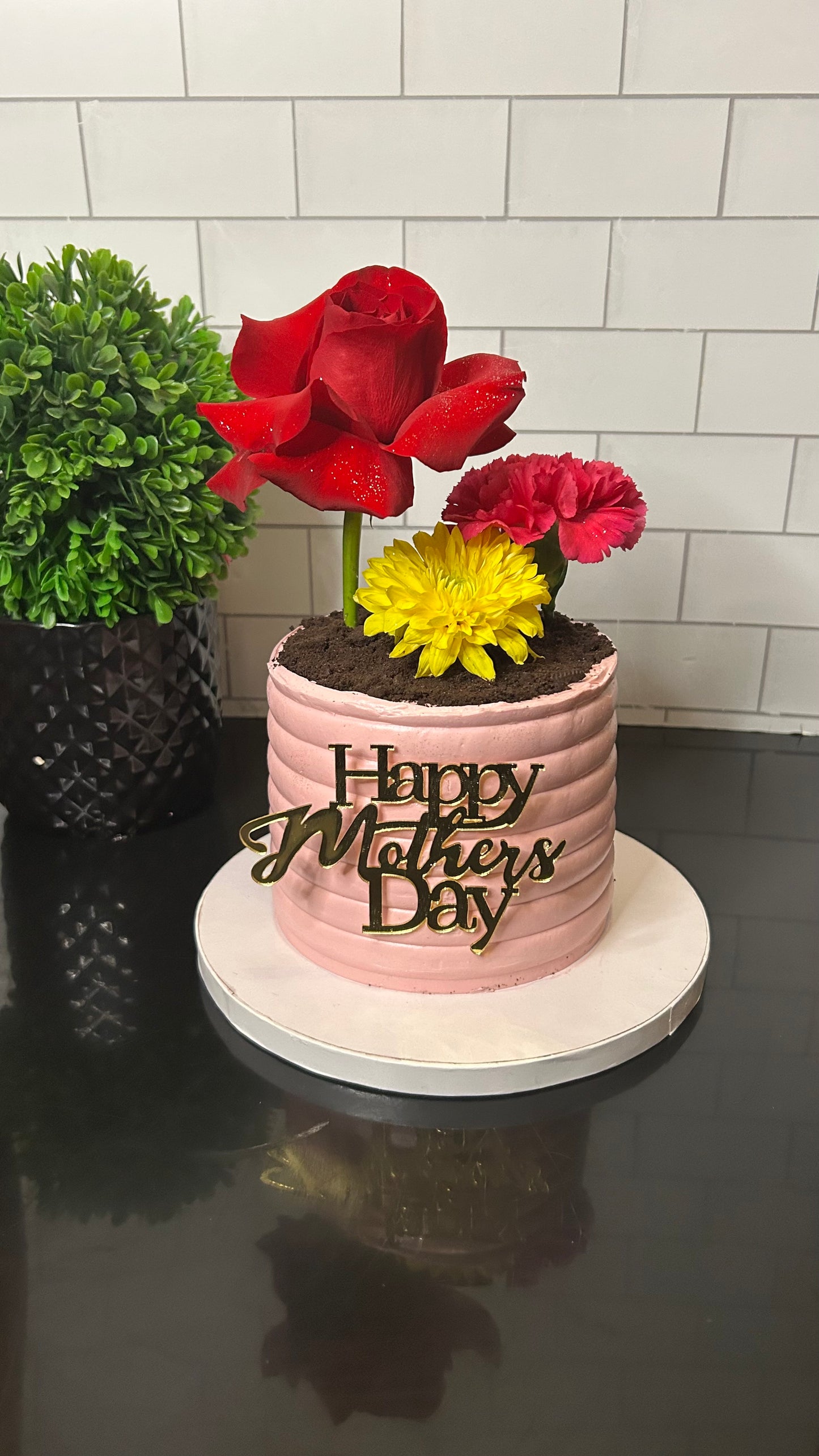5” Flower Pot Cake