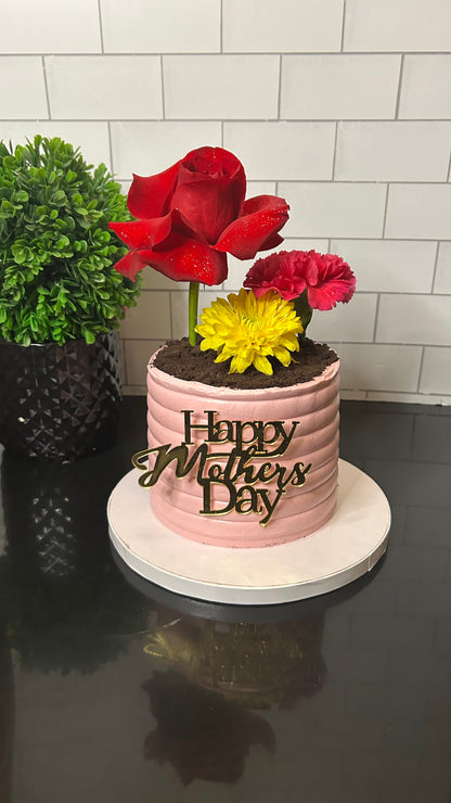 5” Flower Pot Cake