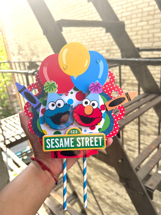 Sesame Street Cake Topper